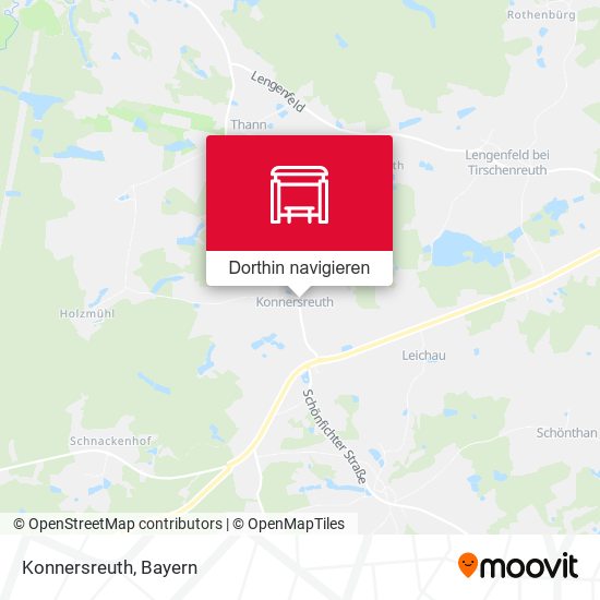 Konnersreuth Karte