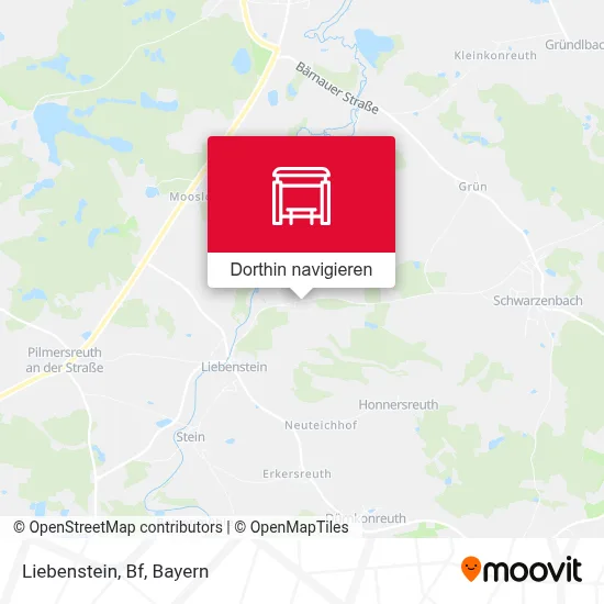 Liebenstein, Bf Karte