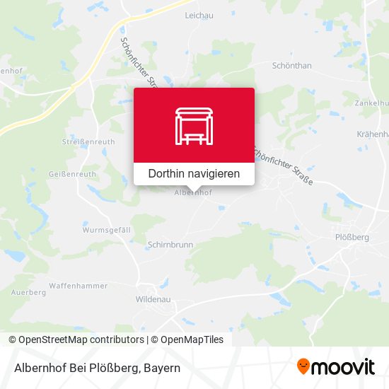 Albernhof Bei Plößberg Karte