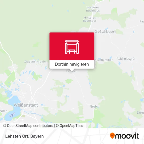 Lehsten Ort Karte