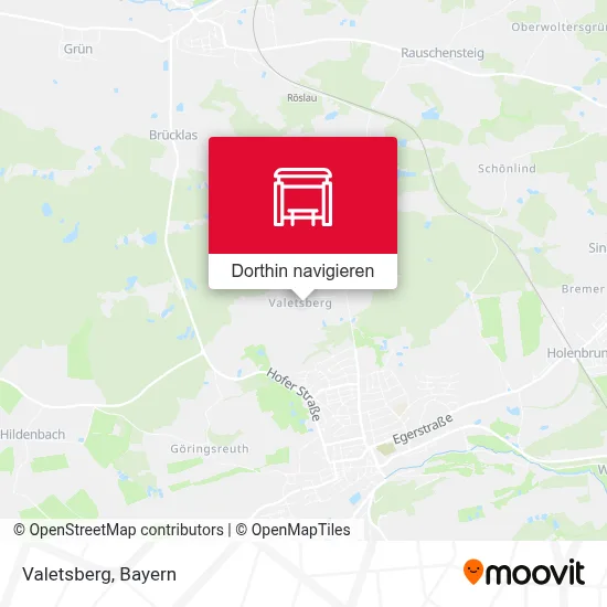 Valetsberg Karte