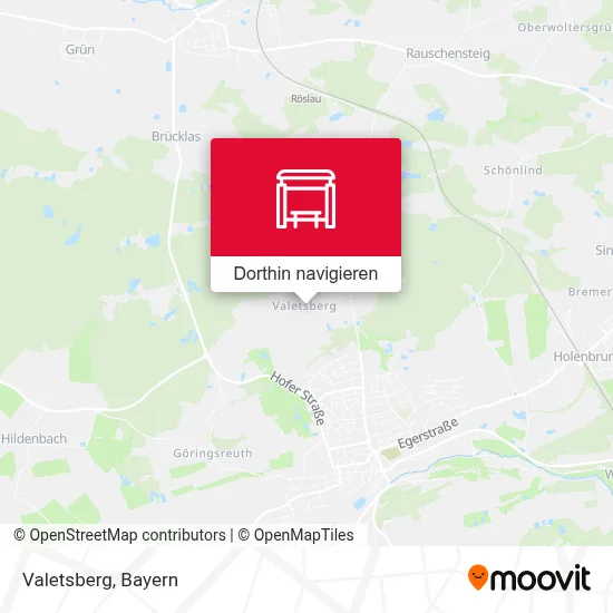 Valetsberg Karte