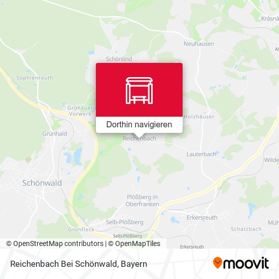 Reichenbach Bei Schönwald Karte