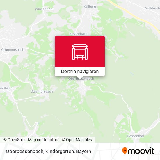 Oberbessenbach, Kindergarten Karte