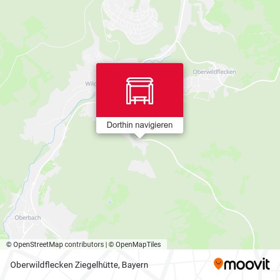 Oberwildflecken Ziegelhütte Karte