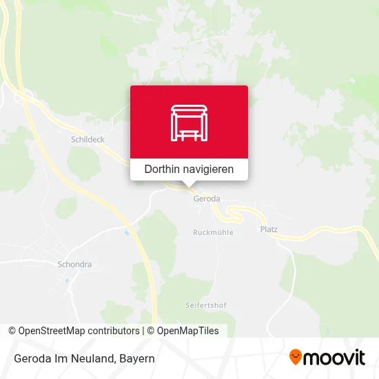 Geroda Im Neuland Karte
