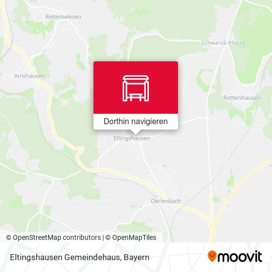 Eltingshausen Gemeindehaus Karte