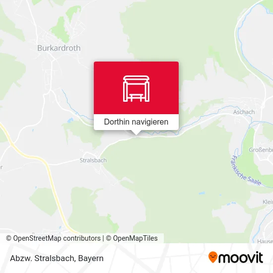 Abzw. Stralsbach Karte