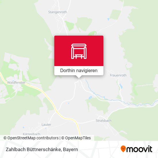 Zahlbach Büttnerschänke Karte