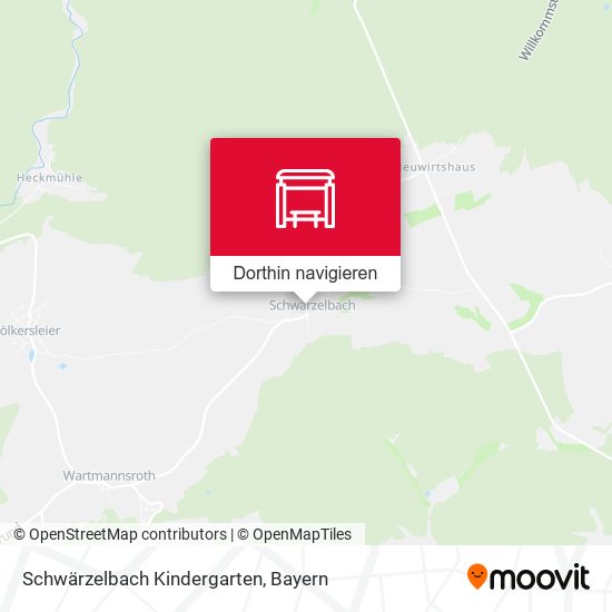 Schwärzelbach Kindergarten Karte