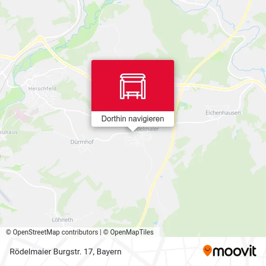 Rödelmaier Burgstr. 17 Karte