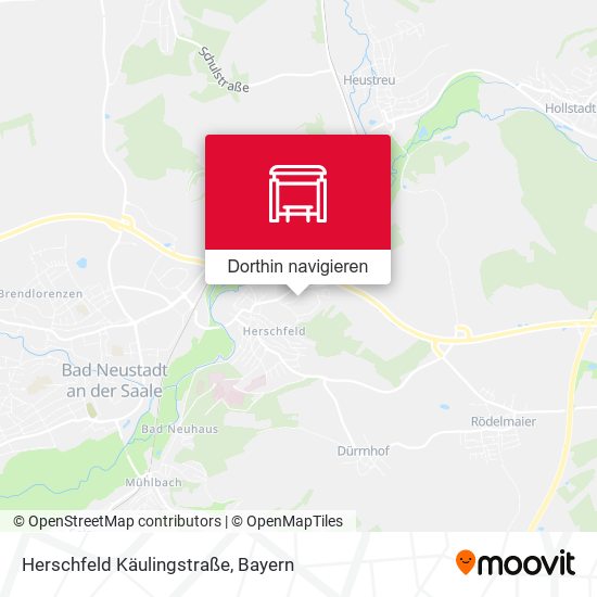 Herschfeld Käulingstraße Karte
