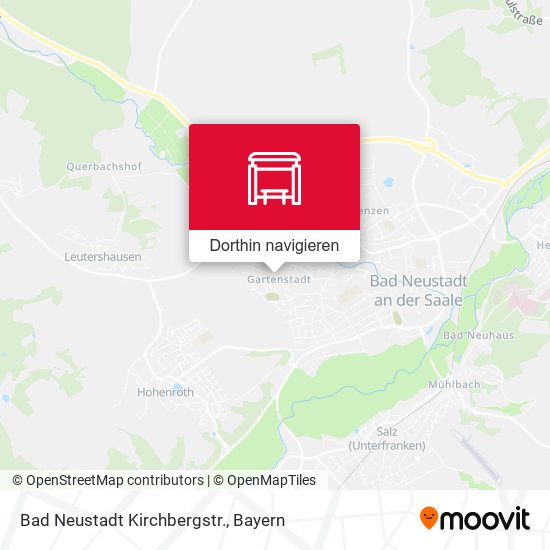 Bad Neustadt Kirchbergstr. Karte