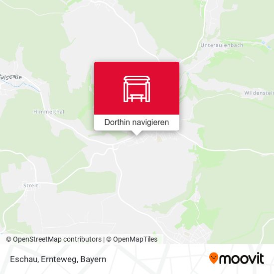 Eschau, Ernteweg Karte