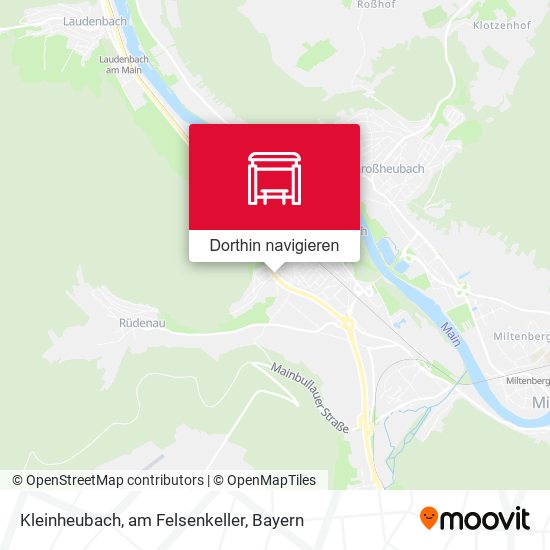 Kleinheubach, am Felsenkeller Karte