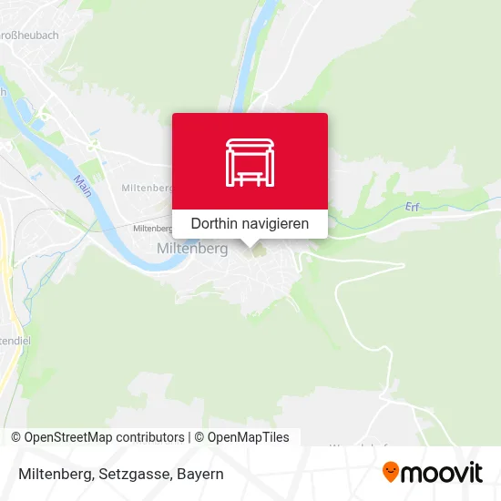 Miltenberg, Setzgasse Karte