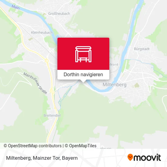 Miltenberg, Mainzer Tor Karte