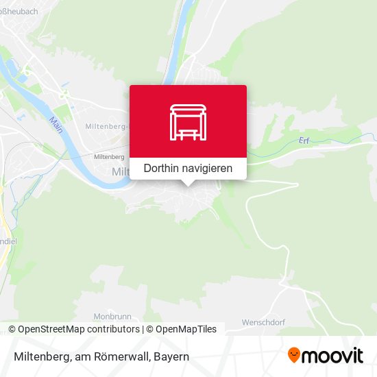 Miltenberg, am Römerwall Karte