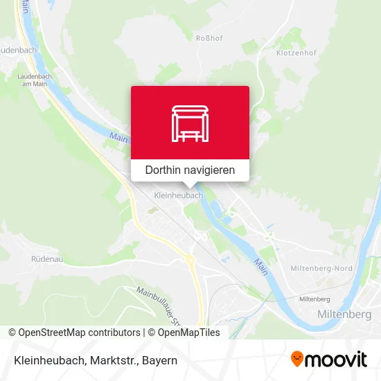 Kleinheubach, Marktstr. Karte