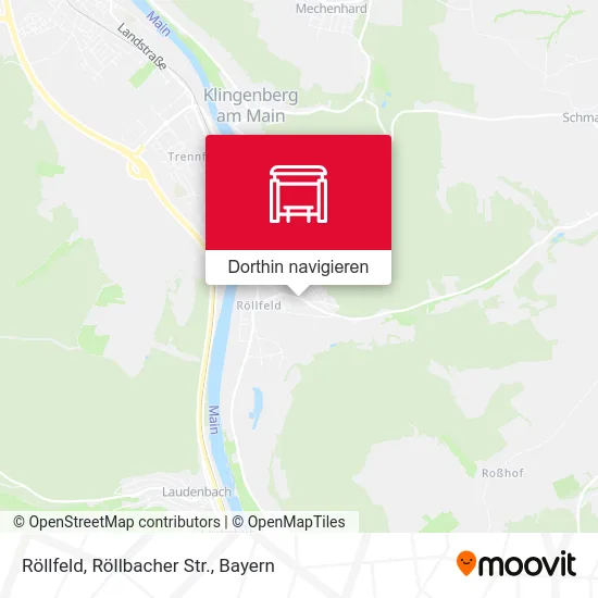 Röllfeld, Röllbacher Str. Karte