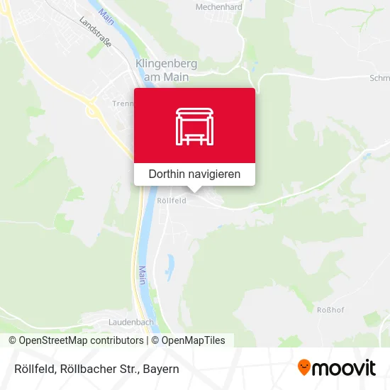 Röllfeld, Röllbacher Str. Karte