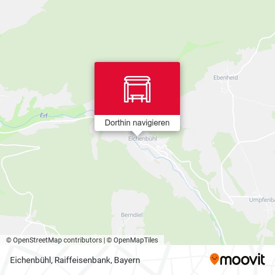Eichenbühl, Raiffeisenbank Karte