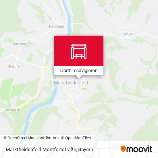 Marktheidenfeld Montfortstraße Karte