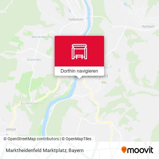 Marktheidenfeld Marktplatz Karte