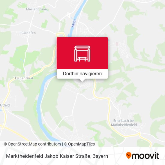 Marktheidenfeld Jakob Kaiser Straße Karte
