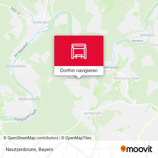 Neutzenbrunn Karte