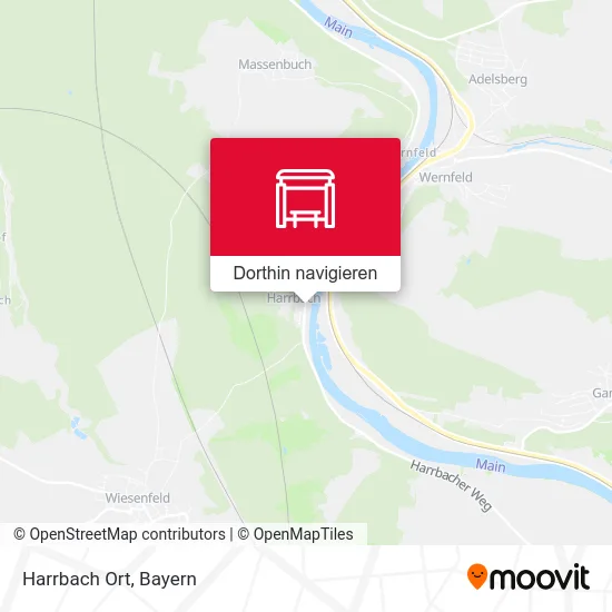 Harrbach Ort Karte