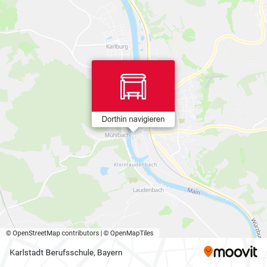 Karlstadt Berufsschule Karte