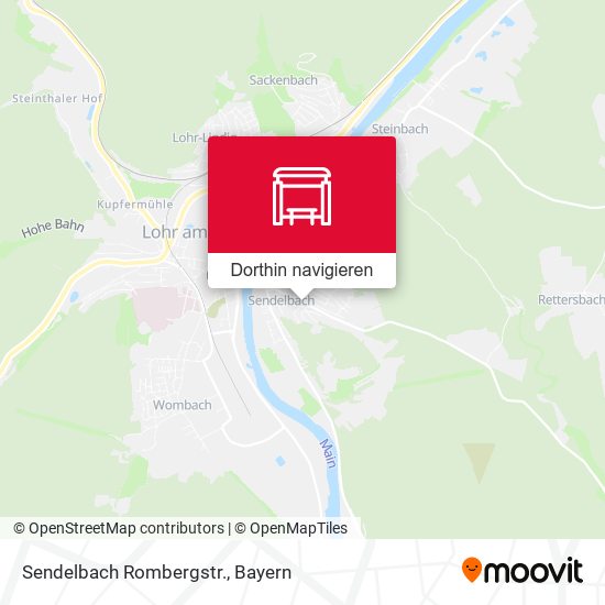 Sendelbach Rombergstr. Karte