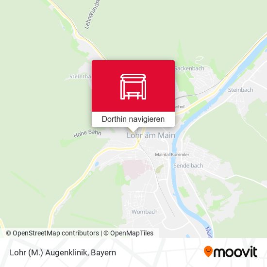 Lohr (M.) Augenklinik Karte