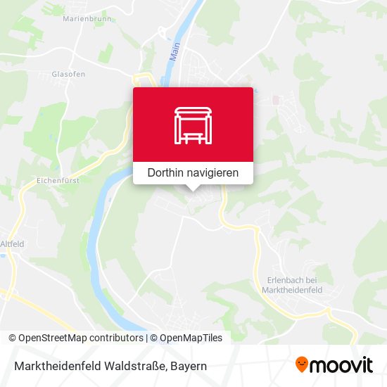 Marktheidenfeld Waldstraße Karte
