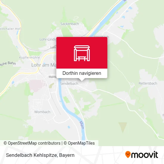 Sendelbach Kehlspitze Karte