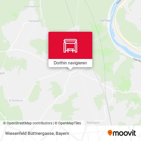 Wiesenfeld Büttnergasse Karte