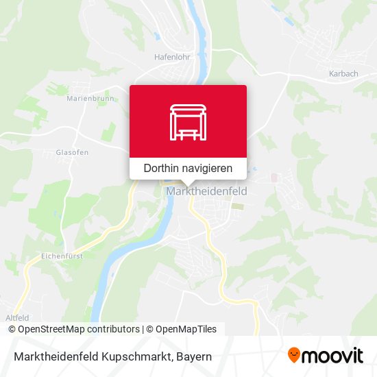 Marktheidenfeld Kupschmarkt Karte