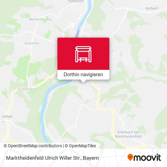Marktheidenfeld Ulrich Willer Str. Karte