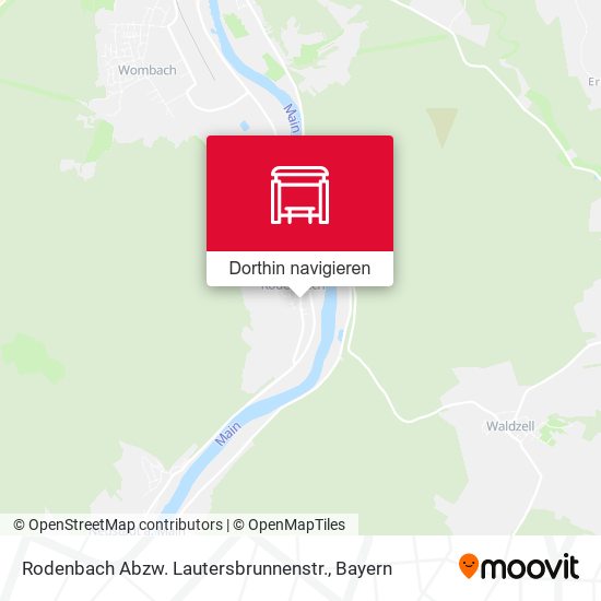 Rodenbach Abzw. Lautersbrunnenstr. Karte