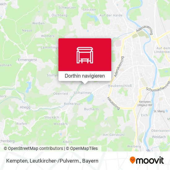 Kempten, Leutkircher-/Pulverm. Karte