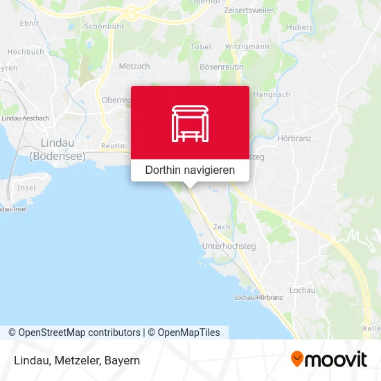 Lindau, Metzeler Karte