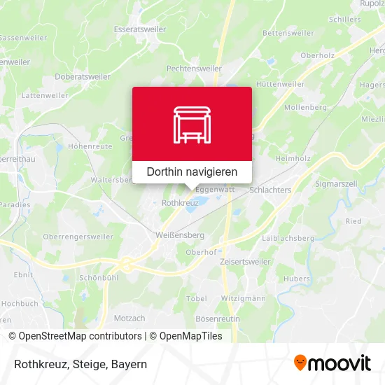 Rothkreuz, Steige Karte