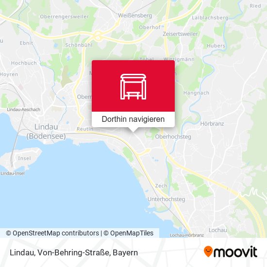 Lindau, Von-Behring-Straße Karte