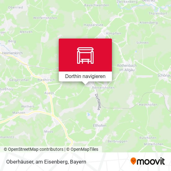 Oberhäuser, am Eisenberg Karte