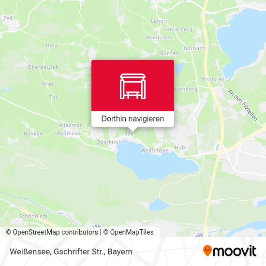 Weißensee, Gschrifter Str. Karte