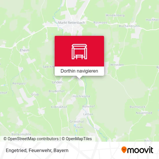 Engetried, Feuerwehr Karte