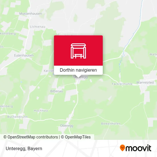 Unteregg Karte