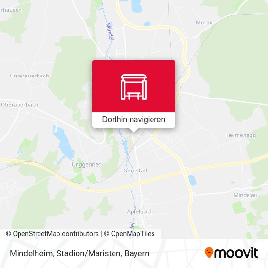 Mindelheim, Stadion/Maristen Karte
