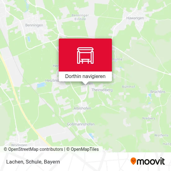 Lachen, Schule Karte